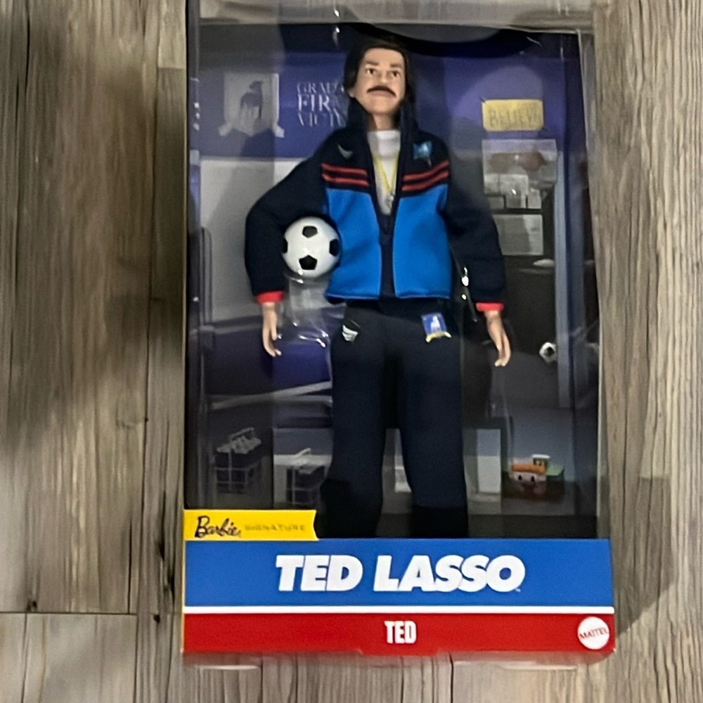 MATTEL BARBIE TED LASSO DOLL